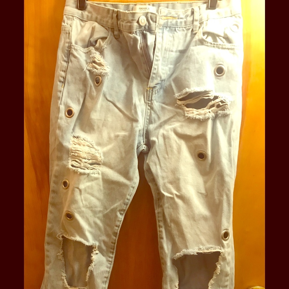 Straight leg jean